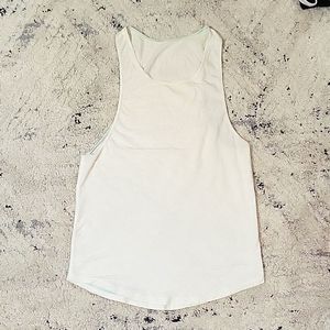 White lululemon athletic tanktop